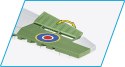 Klocki Spitfire Mk. XVI Bubbletop Klocki Spitfire Mk. XVI Bubbletop