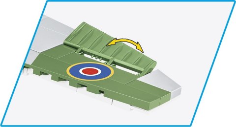 Klocki Spitfire Mk. XVI Bubbletop Klocki Spitfire Mk. XVI Bubbletop