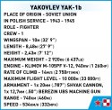Klocki Yakovlev Yak-1b Klocki Yakovlev Yak-1b