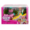 Lalka Barbie Stacie i pojazd filmowy Gokart Lalka Barbie Stacie i pojazd filmowy Gokart