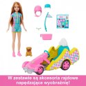 Lalka Barbie Stacie i pojazd filmowy Gokart Lalka Barbie Stacie i pojazd filmowy Gokart