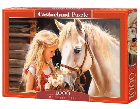 Puzzle 1000 elementów Koń mój przyjaciel Puzzle 1000 elementów Koń mój przyjaciel