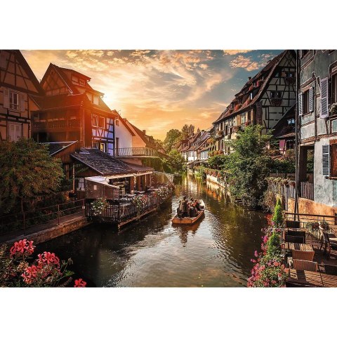 Puzzle 1000 elementów Premium Mała Wenecja Colmar Francja Puzzle 1000 elementów Premium Mała Wenecja Colmar Francja