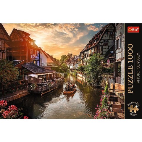 Puzzle 1000 elementów Premium Mała Wenecja Colmar Francja Puzzle 1000 elementów Premium Mała Wenecja Colmar Francja