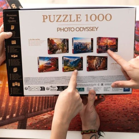 Puzzle 1000 elementów Premium Mała Wenecja Colmar Francja Puzzle 1000 elementów Premium Mała Wenecja Colmar Francja