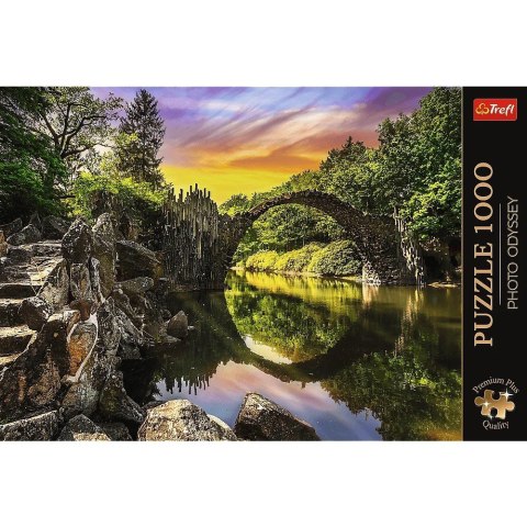 Puzzle 1000 elementów Premium Plus Most Rakotza w Kromlau Niemcy Puzzle 1000 elementów Premium Plus Most Rakotza w Kromlau Niemcy