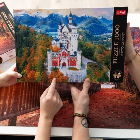 Puzzle 1000 elementów Premium Zamek Neuschwanstein Niemcy Puzzle 1000 elementów Premium Zamek Neuschwanstein Niemcy