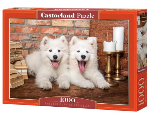 Puzzle 1000 elementów Szczeniaki Samoyed Puzzle 1000 elementów Szczeniaki Samoyed