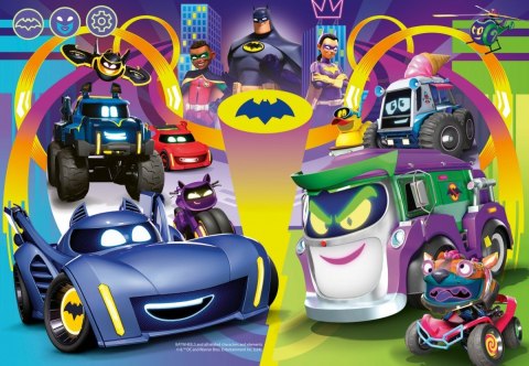 Puzzle 2x24 elementy Batwheels Puzzle 2x24 elementy Batwheels