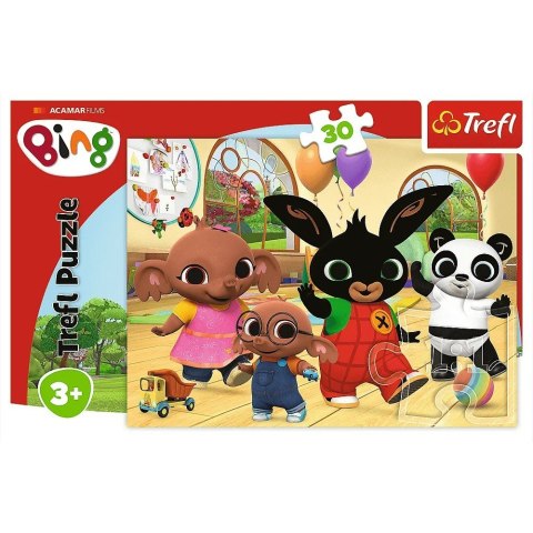 Puzzle 30 elementów Z Bingiem jest wesoło Puzzle 30 elementów Z Bingiem jest wesoło