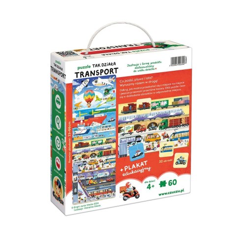 Puzzle Tak działa transport Puzzle Tak działa transport