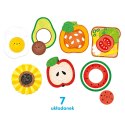 Układanka Moje puzzle z dziurką - Jedzenie Układanka Moje puzzle z dziurką - Jedzenie