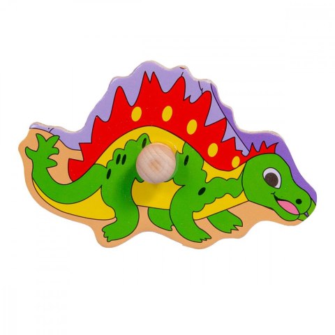 Układanka drewniana Dinozaur uchwyty Układanka drewniana Dinozaur uchwyty