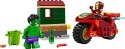 Klocki Marvel Super Heroes 76287 Iron Man z motocyklem i Hulk Klocki Marvel Super Heroes 76287 Iron Man z motocyklem i Hulk