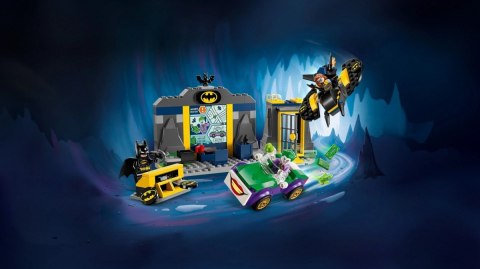 Klocki Super Heroes 76272 Jaskinia Batmana z Batmanem, Batgirl i Jokerem Klocki Super Heroes 76272 Jaskinia Batmana z Batmanem, Batgirl i Jokerem
