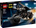 Klocki Super Heroes 76273 Figurka Batmana do zbudowania i batcykl Klocki Super Heroes 76273 Figurka Batmana do zbudowania i batcykl
