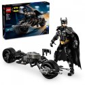 Klocki Super Heroes 76273 Figurka Batmana do zbudowania i batcykl Klocki Super Heroes 76273 Figurka Batmana do zbudowania i batcykl