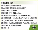 Klocki Tiger I 131 Klocki Tiger I 131