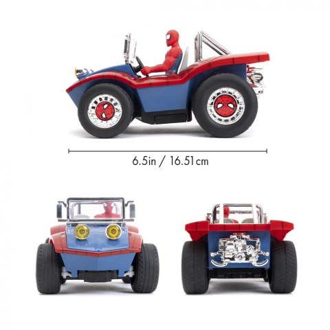 Pojazd RC Spider Man RC Buggy 1/24 z figurką Pojazd RC Spider Man RC Buggy 1/24 z figurką