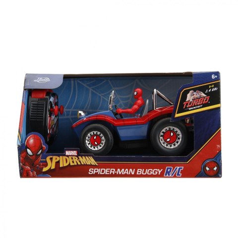 Pojazd RC Spider Man RC Buggy 1/24 z figurką Pojazd RC Spider Man RC Buggy 1/24 z figurką