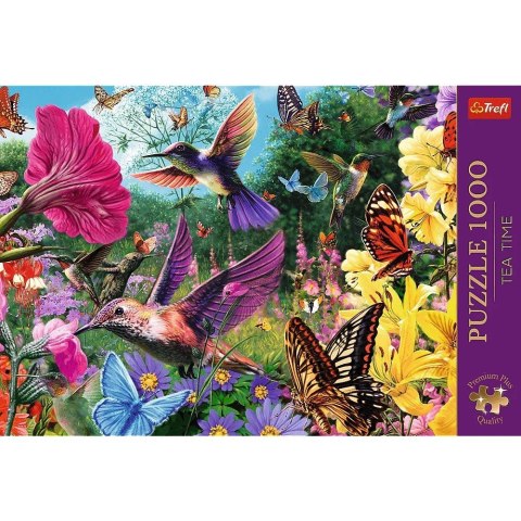 Puzzle 1000 elementów Premium Plus Tea Time Ogród ptaków Puzzle 1000 elementów Premium Plus Tea Time Ogród ptaków