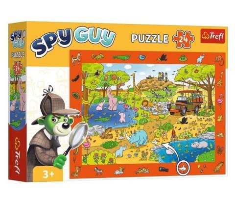 Puzzle 24 elementy Obserwacyjne Spy Guy Safari Puzzle 24 elementy Obserwacyjne Spy Guy Safari