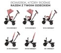 Rowerek trójkołowy AVEO ROSE PINK Rowerek trójkołowy AVEO ROSE PINK