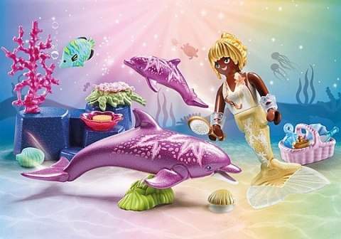 Zestaw figurek Princess Magic 71501 Syrenka z delfinami Zestaw figurek Princess Magic 71501 Syrenka z delfinami