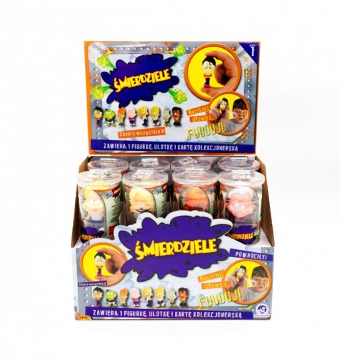 Figurki Śmierdziele mix 8 wzorów / display Figurki Śmierdziele mix 8 wzorów / display