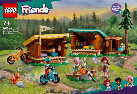 Klocki Friends 42624 Przytulne domki na letnim obozie Klocki Friends 42624 Przytulne domki na letnim obozie
