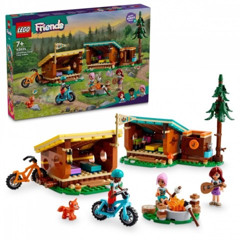Klocki Friends 42624 Przytulne domki na letnim obozie Klocki Friends 42624 Przytulne domki na letnim obozie