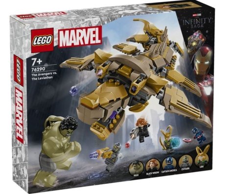 Klocki Marvel Super Heroes 76290 Avengers kontra Lewiatan Klocki Marvel Super Heroes 76290 Avengers kontra Lewiatan