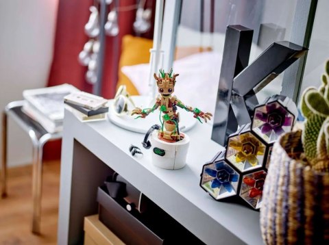 Klocki Marvel Super Heroes 76297 Tańczący Groot Klocki Marvel Super Heroes 76297 Tańczący Groot
