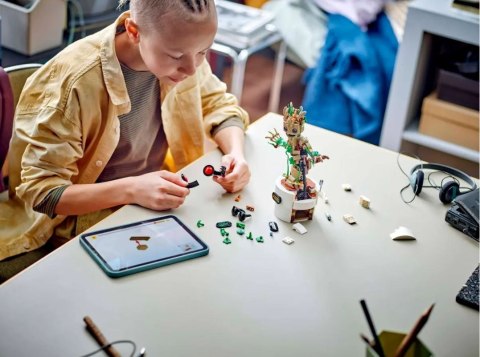 Klocki Marvel Super Heroes 76297 Tańczący Groot Klocki Marvel Super Heroes 76297 Tańczący Groot