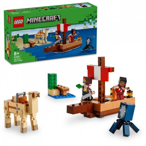 Klocki Minecraft 21259 Rejs statkiem pirackim Klocki Minecraft 21259 Rejs statkiem pirackim
