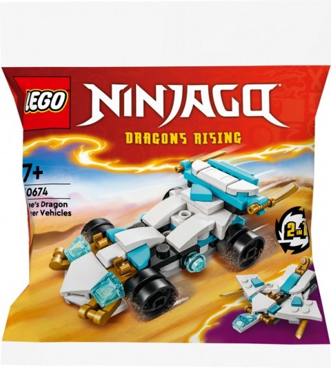 Klocki Ninjago 30674 Smocza moc Zanea - pojazdy Klocki Ninjago 30674 Smocza moc Zanea - pojazdy