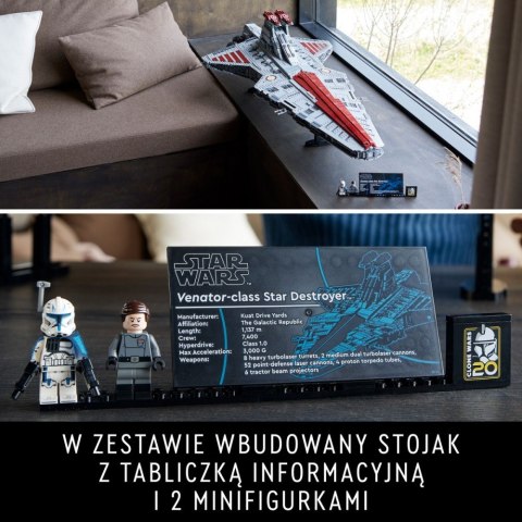 Klocki Star Wars 75367 Gwiezdny Niszczyciel typu Venator Klocki Star Wars 75367 Gwiezdny Niszczyciel typu Venator