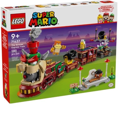 Klocki Super Mario 71437 Bowser i pociąg ekspresów Klocki Super Mario 71437 Bowser i pociąg ekspresów