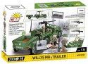 Klocki Willys MB & Trailer Klocki Willys MB & Trailer