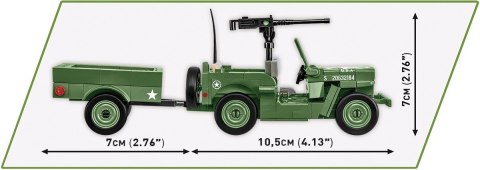 Klocki Willys MB & Trailer Klocki Willys MB & Trailer