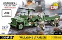 Klocki Willys MB & Trailer Klocki Willys MB & Trailer