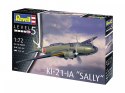 Model plastikowy Ki-21-LA Sally 1/72 Model plastikowy Ki-21-LA Sally 1/72