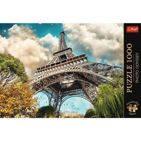 Puzzle 1000 elementów Premium Plus Wieża Eiffel Paryż Francja Puzzle 1000 elementów Premium Plus Wieża Eiffel Paryż Francja
