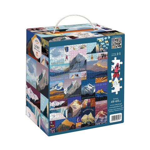 Puzzle 1000 elementów Puzzlove - Góry 8000 m n.p.m Puzzle 1000 elementów Puzzlove - Góry 8000 m n.p.m