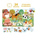 Wesołe puzzle 24 elementy Wesołe puzzle 24 elementy