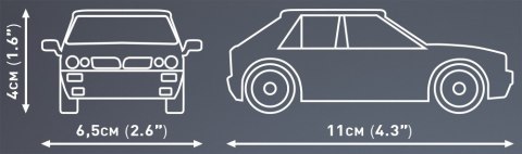 Klocki Lancia Delta HF Klocki Lancia Delta HF