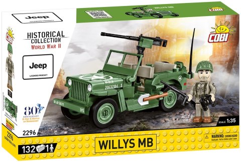 Klocki Willys MB 132 elementy Klocki Willys MB 132 elementy