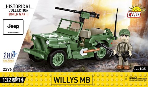 Klocki Willys MB 132 elementy Klocki Willys MB 132 elementy