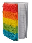 Notes sensoryczny multikolor z frędzlami Notes sensoryczny multikolor z frędzlami