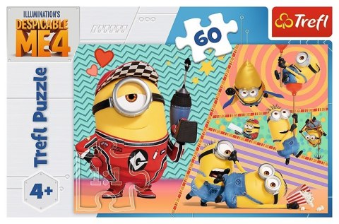 Puzzle 60 elementów Wesołe Minionki Puzzle 60 elementów Wesołe Minionki